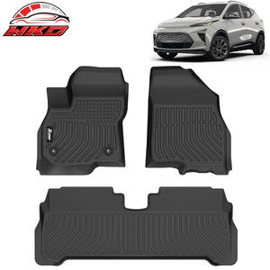 Alfombrillas para Chevy Bolt EUV 2022-2024, 5 Asientos, 1ra y 2da Fila, Resistentes, TPE, Moldeadas en 3D, Impermeables - Product Image 1