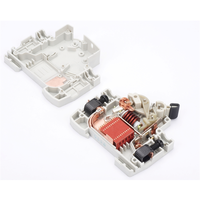Disjoncteur sur rail DIN 1P 2P 3P 4P 1A 63A AC MCB Disjoncteurs électriques 3kA 230/400V Disjoncteur miniature B/C/D