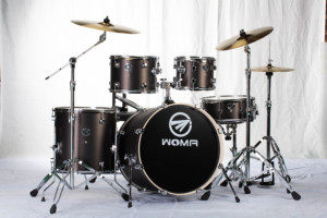 <span class=keywords><strong>Batería</strong></span> de Madera de Álamo, Venta Directa de Fábrica, Instrumentos Musicales, <span class=keywords><strong>Batería</strong></span> de 5 Tambores y 3 Platillos para Adultos y Niños con Bancos y Soporte - Product Image 4
