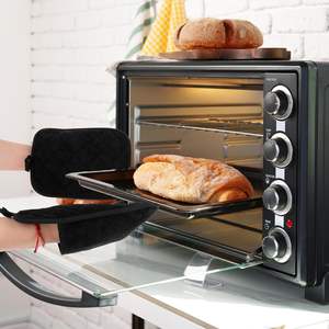 Guantes para Hornear, Guantes para Horno de Microondas, Guantes de Poliéster Resistentes a Altas Temperaturas, Herramientas de Cocina para Hornear - Product Image 4