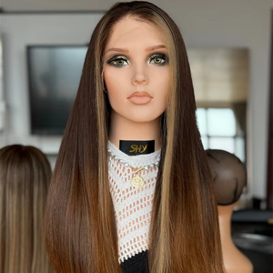 วิกผมดิบบาลายาจวิกผมสีบริสุทธิ์22นิ้วผมดิบ13*5 HD วิกผมเย็บปะติดปะต่อกันปมเดียวสำหรับผู้หญิงผม2025 - Product Image 1