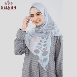Pashmina-bufandas De lana De doble capa para <span class=keywords><strong>mujer</strong></span>, bufandas De moda para invierno, tejido <span class=keywords><strong>Tubular</strong></span>, <span class=keywords><strong>Bufanda</strong></span> musulmana De gasa pesada grande, Hijab - Product Image 1