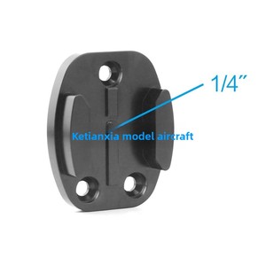 Placa de Liberación Rápida para Cámara de Acción, Adaptador de Trípode para <span class=keywords><strong>GoPro9</strong></span>/8/7, Soporte Metálico, Accesorio de China - Product Image 2