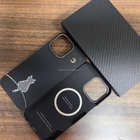 Casing serat aramid asli kualitas tinggi tekstur baru untuk casing ponsel kuning/merah/hitam warna campuran 16/pro/16pro max/16plus