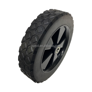 Fornecedor Chinês Roda de Borracha Sólida de 7 Polegadas Resistente ao Desgaste para Cortadores de Grama Diâmetro do Furo 8mm Camping ao Ar Livre - Product Image 4