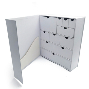 Libro de memoria de bebé neutro de género, álbum de recortes de primer año, caja de recuerdo, pegatinas de hito, lámina UV, forma de imán, forro de esponja - Product Image 2