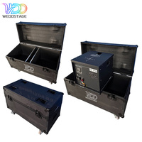 Lance-flammes électrique extérieur étanche 350W haute puissance DMX512 en aluminium à jet vertical pour scène musicale