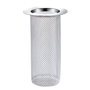 Rejilla de drenaje de acero inoxidable para baños y sanitarios, previene el cabello y obstrucciones, y filtro universal para fregaderos. - Product Image 2