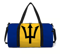 Sac de voyage à bandoulière avec drapeau d'Antigua, best-seller, sac de sport, sac de voyage pour le week-end, confortable et portable