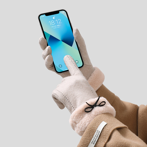 Fashion Ladies Fall Winter Windproof Touchscreen Daily Use Commuting Shopping Stay <strong>Warm</strong> <strong>Gloves</strong> - Product Image 3