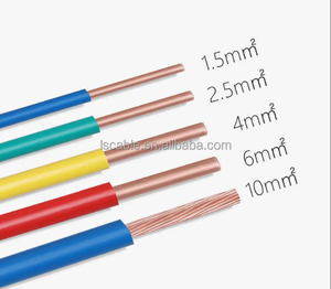 Câbles électriques <span class=keywords><strong>de</strong></span> haute qualité 450/750 à âme en cuivre pur simple, <span class=keywords><strong>gaine</strong></span> isolée en PVC, <span class=keywords><strong>prix</strong></span> d'usine pour la construction domestique - Product Image 3