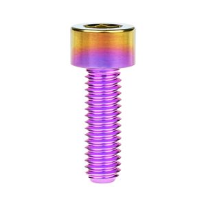 Tornillo de Cabeza Hexagonal de <span class=keywords><strong>Titanio</strong></span> Ti M5 X 10 12 16 18 20 23 25 30 35 40 45 50 55 60 mm para Bicicleta - Product Image 6