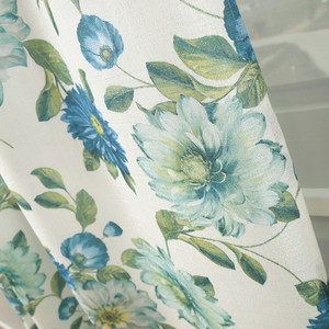 Tende Finestra Di Lusso Della Decorazione Della Tenda Pannelli di Lino Tessuto di Stampa Tende Privacy Tendaggi per La <span class=keywords><strong>Casa</strong></span> Soggiorno - Product Image 1