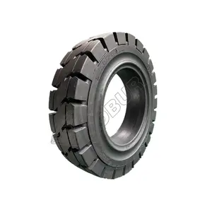 Pneus escavadeira 8.25-20 roda aro empilhadeira pneu sólido pneus de caminhões pesados