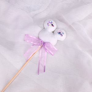 Varita de Hada con Lentejuelas para Niños Pequeños, Juguete Hecho a Mano, Varitas Mágicas de Tela para Decoración de Fiestas de Diwali y Graduación - Product Image 2