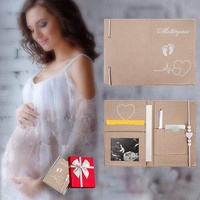 Organisateur de broderie personnalisé en feutre, pour bébé femme enceinte, support de couverture pour mère de maternité, passe-temps