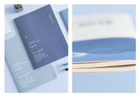 Carnet en cuir PU A5 personnalisé, couverture rigide, avec logo, fabricant OEM, planificateur et carnet de luxe à spirale pour l'école