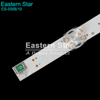 Rétroéclairage LED ES-5068 adapté aux téléviseurs Samsung 43 pouces UE43TU7172U SWM430AE9 SSC-BX43SMC303003109CL-REV2.3 Bande lumineuse 3 pièces