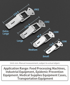 Pad Có Thể Khóa Chuyển Đổi Trường Hợp Chốt Khóa Hộp Ngực Vẽ Clasp Hộp Công Cụ Chuyển Đổi Chốt - Product Image 6