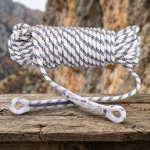 Cuerda de Anclaje KERNMANTLE (10.5MM) de Alta Resistencia, Cuerda de Seguridad de Filamento de Nylon Ajustable con Anillo en D Personalizable - Product Image 3
