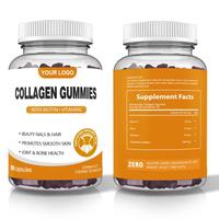 Complément alimentaire OEM en fibres, vitamines, collagène, gommes au collagène, supplément blanchissant pour la peau au L-Glutathion
