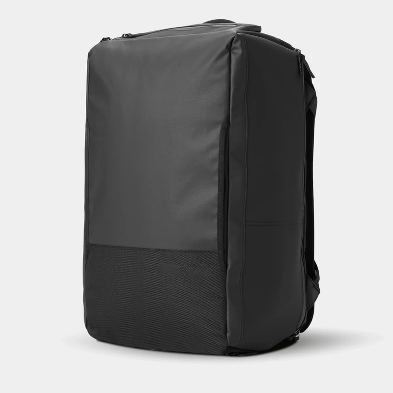 Black Classic Boarding Bag Lightweight Polyester