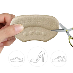 YEBEI كعب بطانة نوعية ممتازة أحذية عالية الكعب سميكة مكافحة ارتداء ملصق لينة قابل للتعديل مكافحة قطرة كعب نصف حجم الملصق - Product Image 4