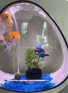 Venta al por mayor creativo multicolor plástico PVC buzo flotante colgante ecológico ornamental peces acuario decoración <span class=keywords><strong>precio</strong></span> de fábrica - Product Image 3