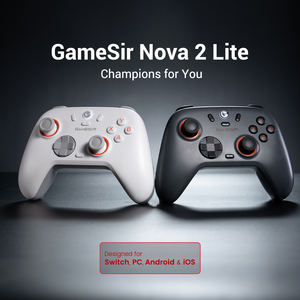 Nuevo controlador de juego inalámbrico Gamesir Nova 2 Lite sin base de carga Joystick de juego negro para Switch/PC/teléfonos móviles - Product Image 5