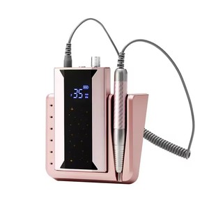 Brushless <b>Nail</b> Drill Lasting 40000RPM <b>Nail</b> Drill Machine 85W Handle Manicure Portable Tool <b>Nail</b> Drill for Home and Salon Use - Product Image 4