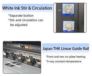 9色热转印2头Xp600衣服t恤印刷机13英寸卷DTF打印机全套 - Product Image 4