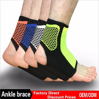 Attelle de cheville de sport respirante pour le basketball et le football, protection anti-entorse et antidérapante pour activités extérieures
