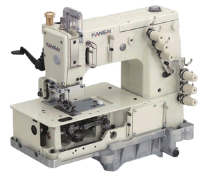 Máquina <span class=keywords><strong>de</strong></span> Coser <span class=keywords><strong>de</strong></span> Punto <span class=keywords><strong>de</strong></span> Cadeneta Doble <span class=keywords><strong>de</strong></span> 3 Agujas Kansai Special DLR1503PTF para Costuras Laterales y <span class=keywords><strong>de</strong></span> Cadeneta para Jeans y Pantalones <span class=keywords><strong>de</strong></span> Mezclilla - Product Image 5