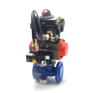 Q641F46 บอลวาล์วแบบลมพร้อมซับในฟลูออรีน ขนาด 2 นิ้ว สำหรับของเหลวเคมี อุณหภูมิปกติ ใช้ในอุตสาหกรรม - Product Image 4