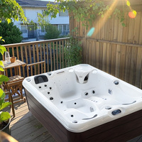 Meilleur rapport qualité-prix : Jacuzzi extérieur 5 places avec des caractéristiques de luxe à prix d'usine abordable pour les nouveaux propriétaires de maison