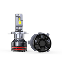 CARALL Super Bright 6500K High Lumen 12V New LED Headlight X29 H7 Bi Led Projector Lens Car Bulbs 65W IP68 Waterproof