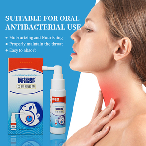 Qiaofulang Spray Oral de 30 ml, Alivio Rápido para Úlceras <span class=keywords><strong>Bucales</strong></span>, Dolor de Garganta y Tonsilitis, Boquilla Larga, Sabor Dulce Apto para Niños - Product Image 2