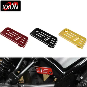 XXUN Motorcycle Accessories Rear Brake Fluid Reservoir Guard Cover for Honda Rebel CMX 300 CMX500 2017 2018 2019 2020