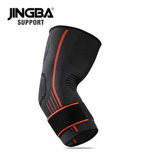 Vente d'usine JINGBA : Manchon de compression en nylon pour coude de sportif, protection du bras, soutien du coude de tennis, pour musculation et gym - Product Image 6