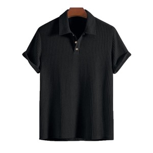 <span class=keywords><strong>Uomo</strong></span> a maniche corte per <span class=keywords><strong>Polo</strong></span> 220g Morgan tessuto di qualità per Amazon bottone di fabbrica di alta qualità - Product Image 5