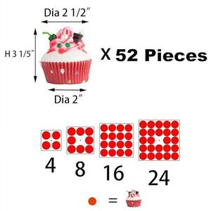 Présentoir à cupcakes carré moderne en acrylique à 4 niveaux, pliable et portable, transparent, pour mariages, anniversaires, magasins, bar à bonbons - Product Image 5