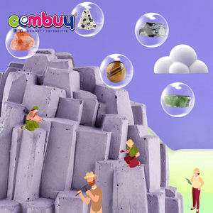 Jeu d'éducation d'excavation géologique gem pour enfants 6 + kit de creuser jouet - Product Image 3