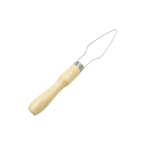 Quick Button <b>Threading</b> <b>Tool</b> Wooden Handle Large Small Size For Sewing Diy Garment Processing Equipment - Product Image 4