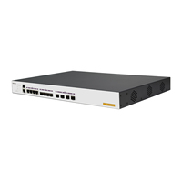 HSGQ-E04M OLT C320 mini 4 port Gpon Epon Olt kompatibel dengan semua merek ONU Solusi Jaringan FTTH