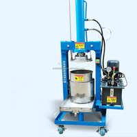 Presse hydraulique pour le traitement du manioc et la production de garri, avec moteur, équipement de fabrication de garri pour l'Afrique