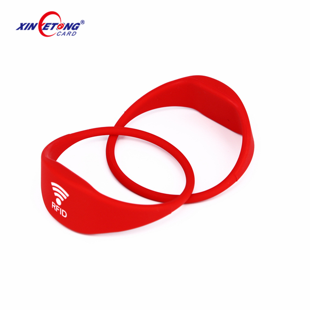 13.56mhz NFC Ultralight EV1 128byte Smart Sports Event Gym Festival Waterproof RFID Silicone Bracelet