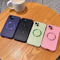 Nouvelle arrivée N52 couverture de téléphone portable magnétique compatible avec pour iPhone 15 14 13 12 11 Pro Max comprend un accessoire de poignée de téléphone
