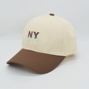 หมวกแก๊ปทรง Dad Hat แบบไม่มีโครง 6 แผง ผ้าฝ้าย 100% ปักลาย 3 มิติ ดีไซน์เอง สไตล์สองสี สำหรับวิ่ง เล่นกีฬา เล่นกอล์ฟ - Product Image 4