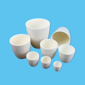 Độ tinh khiết cao 99.8% các bộ phận gốm công nghiệp quá trình cắt alumina gốm cho Vàng nóng chảy - Product Image 5