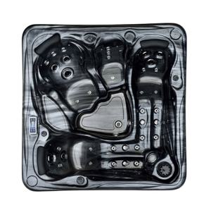 BAIA นวดกลางแจ้งสปาอ่างน้ําวนสระว่ายน้ําสปาอ่างน้ําร้อนกลางแจ้งสปานุ่มนวดอ่างอะคริลิคอ่างน้ําวนกลางแจ้งอ่างน้ําร้อน Jacuzzier - Product Image 2